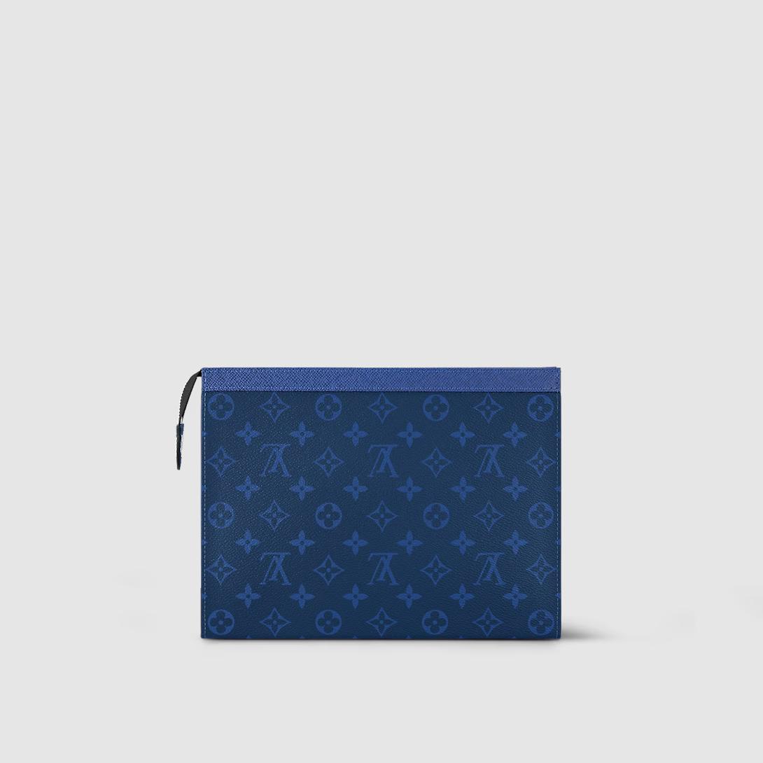 Túi Louis Vuitton Pochette Voyage Mm Nam Xanh Dương